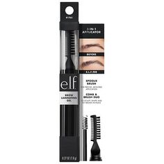 Get that laminating look (without stiffness) with e.l.f. Cosmetics Brow Laminating Gel. This strong-hold brow gel has a dual-ended applicator that makes it easy to sculpt, shape and set brows with precise application. All e.l.f. products are free from phthalates, parabens, nonylphenol ethoxylates, triclosan, triclocarban, and hydroquinone. All e.l.f. SKIN is also free from sulfates. e.l.f. is proud to partner with Fair Trade USA and manufacture products in Fair Trade Certified facilities. Look Elf Brow, Elf Eyebrow, Contact Lens Solution, Delivery Photos, Eyebrow Gel, Crazy Makeup, Home Health Care, Brow Gel, Eye Health