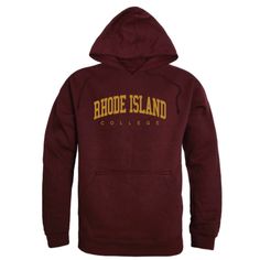 Rhode-Island-College-Anchormen-Collegiate-Fleece-Hoodie-Sweatshirts Kutztown University, New Mexico State University, Central Michigan University, Loyola University, Texas State University, City College, College Logo, College Hoodies, College Sweatshirt