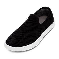 The Allbirds Tree Lounger is a comfortable, lightweight, and breathable slip-on shoe made with responsibly sourced eucalyptus tree fiber. The knit feels silky smooth and cool. These shoes are ideal for warm days and are machine washable to keep your shoes looking like new. Black Slip-on Sneakers With Rubber Sole For Outdoor, Functional Black Slip-on Sneakers For Outdoor, Black Slip-on Walking Shoes With Breathable Fabric, Black Breathable Slip-on Sneakers For Outdoor, Black Breathable Fabric Slip-on Walking Shoes, Women's Slip On Shoes, Eucalyptus Tree, Travel Shoes, How To Make Shoes