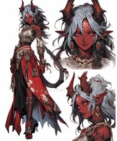 Dnd Curse Of Strahd Character Ideas, Rose Themed Character Design, Dnd Demon Character, Nightsong Bg3, Dnd Tiefling Female Character Design, Female Oni Character Art, Dnd Characters Tiefling, Oni Tiefling, Dragon Woman Art