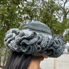 » Thunderstorm: Gray & Silver Big Ruffle Bucket Hat ⛈️🩶
» Gorgeous handmade crochet bucket hat with big ruffles. Keep you shady and be the best dressed!
» Brand new, Made to order
» Shipping: $4.40

#gray #silver #crochethat #bigruffle #crochet Ruffle Bucket Hat, Crochet Bucket, Crochet Bucket Hat, Be The Best, Handmade Crochet, Hats For Women, Bucket Hat, Ruffles, Nice Dresses