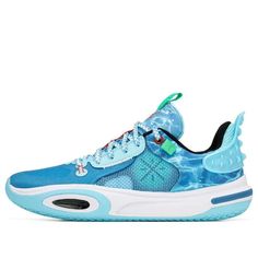 Shop (GS) Li-Ning Wade All City 11 'Paris Blue' YKBT018-9 at KICKS CREW — your go-to for authentic, stylish sneakers. Whether for fashion, performance, or collection, find your perfect pair with us. Blue Mid-top Sports Sneakers, Blue Mid-top Sneakers For Sports, Sporty Light Blue Mid-top Basketball Shoes, Light Blue High-top Breathable Basketball Shoes, Light Blue Low-top Basketball Shoes For Light Sports, Light Blue Mid-top Sneakers For Sports, Blue Low-top Basketball Shoes For Light Sports, Sporty Blue Mid-top Basketball Shoes, Blue Breathable Sporty Sneakers