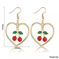 Super cute! ♥️ PRODUCT INFORMATION: Drop earrings Metal Zinc alloy material golden plated Heart-shaped Alloy Jewelry For Pierced Ears, Valentine's Day Heart-shaped Alloy Earrings, Trendy Alloy Earrings As Gift, Heart-shaped Alloy Earrings For Gift, Trendy Dangle Hoop Earrings In Alloy, Gold Heart Hoop Earrings For Party, Gold Hoop Heart Earrings For Party, Trendy Pierced Hoop Earrings, Trendy Valentine's Day Hoop Earrings