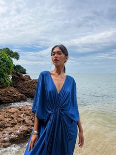 Blue Kaftan Dress, Boho Oversized Kaftan Royal Blue Kaftan Vacation Maxi Dress Beach Outfits Resort Dress Loungewear Versatile Gift for Her - Etsy Royal Blue Clothing, Resort Outfits Vacation, Blue Kaftan Dress, Blue Beach Dress, Kaftan Dress Boho, Blue Beach Dresses, Dress Beach Outfit, Dress Loungewear, Blue Kaftan