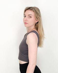 TO TRANSFORM: Wear with the high neckline in the front or flip it around and bring the scoop neck to the front and show a little chest. Sparrow crop is a cool, cropped version of our Sparrow top. PRODUCT DETAILS: - 60% Rayon, 33% Nylon, 7% Lycra- Moisture wicking and four-way stretch - Machine washable and dryer safe - MADE IN USA - Model: Talia is wearing a size small View our shipping and returns policy We'd love to hear from you! Email hello@paridaez.com with any questions. Chic Scoop Neck Crop Top With Built-in Bra, Cropped Fitted Tank Top With Built-in Bra, Chic Cropped Fitted Tank Top, Spring Night Out Scoop Neck Crop Top, Scoop Neck Crop Top For Night Out In Spring, Scoop Neck Crop Top For Spring Night Out, Scoop Neck Crop Top For Night Out, Seamless Scoop Neck Crop Top For Night Out, Versatile Cropped Tank Top With Built-in Bra