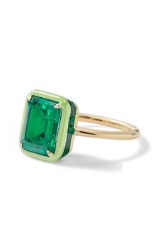 Emerald Cocktail Ring, Emerald Cocktail, Unique Ring Designs, Alison Lou, Yellow Citrine, Funky Jewelry, Cocktail Ring, Pink Sapphire, Cocktail Rings