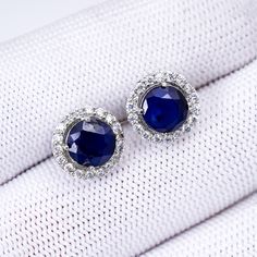 Welcome to our store Natural Blue Sapphire Round Cut Gemstone Tops for Women | 925 Sterling Silver Stud, Fashionable Blue Stone Stud Earring, Valentine Day Gift for Love Description The Buyer Must Be Reads All details about This Product Metal Type925 Sterling Silver, Rose Gold, Yellow Gold . Gemstone Cut Round Gemstone Type Natural Sapphire Gemstone Style  Art Decor Quality  AAA Gemstone Color  Blue **925 Sterling Solid Silver: Revel in the enduring charm of solid silver, crafted with 925 sterling silver to ensure durability, brilliance, and a touch of luxury. **Stud Earring Set for Women: Elevate your style with this set of stud earrings, perfectly designed to complement various outfits and occasions, enhancing your overall look with sophistication and grace. **Thoughtful Gift: Express yo Love Description, Gift For Love, Valentines Day Presents, Valentine Day Gift, Stone Studs, Natural Blue Sapphire, Stud Earrings Set, Natural Sapphire, Sapphire Gemstone