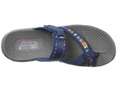 Have some fun with your warm-weather look in the colorful SKECHERS® Reggae - Mad Swag sandal..Nylon fabric upper features a woven finish and multi-color textile panel..Slip-on construction..Open-toe silhouette with toe ring detail..Strap over instep with adjustable hook-and-loop closure for a secure fit..Breathable fabric strap lining..Contoured footbed flaunts arch support and toe ridge for added comfort..Flexible rubber traction outsole..Imported..Product measurements were taken using size 8, width B - Medium. Please note that measurements may vary by size..Weight of footwear is based on a single item, not a pair..Measurements: Weight: 7 oz Sporty Multicolor Sandals For Summer, Casual Nylon Sandals For Spring, Sporty Multicolor Synthetic Sandals, Multicolor Sandals With Arch Support For Summer, Multicolor Sandals For Outdoor, Casual Multicolor Sandals For Outdoor, Multicolor Synthetic Sandals With Arch Support, Skechers Shoes Women, Fabric Strap