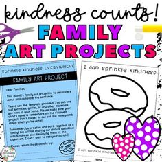 Kindness Art Projects, Family Projects For Preschool, Projects For Preschool, Home Art Projects, Classroom Community Activities, 2024 Classroom, Family Art Projects, Kindergarten Parent, Preschool Assessment