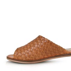 · Sandal upper, base, and heel made of 100% Calfskin leather; 100% Goatskin lining· Runs true to size. If in between sizes, we recommend ordering up a half size Slide into summer with The Miranda Woven Sandal. Featuring a comfortable low heel, these are entirely handmade in Le Marche, Italy from buttery-soft calfskin leather and a smooth goatskin lining. Its woven detail adds just enough texture to elevate any outfit, from a t-shirt and shorts to a silky slip dress. TRANSLATE with x English Arab Summer Slip-on Mules With Leather Sole, Summer Closed Toe Slippers With Leather Footbed, Closed Toe Slippers With Leather Footbed For Summer, Summer Leather Mules With Rubber Sole, Summer Slip-on Sandals With Leather Sole, Summer Leather Sole Closed Toe Mules, Summer Closed Toe Mules With Leather Sole, Classic Open Toe Summer Slippers, Classic Slide Sandals For Summer