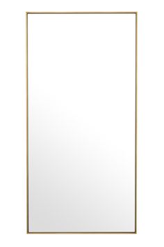 Brass Rectangular Wall Mirror | Eichholtz Redondo | OROA Gold Rectangular Mirror, Spa Hallway, Brass Framed Mirror, Plywood Finish, Mirror Texture, Gold Framed Mirror, Rectangular Wall Mirror, Stainless Steel Mirror, Luxury Closets Design