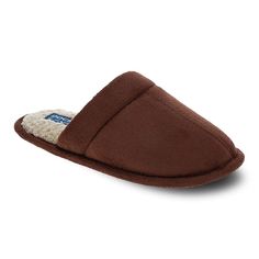 Step into a stylish yet cozy design with these Dockers little kid boys' scuff slippers. Step into a stylish yet cozy design with these Dockers little kid boys' scuff slippers. SHOE FEATURES Soft sherpa-lining Comfortable memory foam footbedSHOE CONSTRUCTION Polyester microsuede upper Polyester sherpa lining Polyurethane midsole TPR outsoleSHOE DETAILS Round toe Slip-on Foam footbed Size: 11-12. Color: Brown. Gender: male. Age Group: kids. Brown Non-slip Comfortable Slippers, Comfortable Synthetic Slippers With Soft Sole, Comfortable Slippers With Soft Sole, Winter Slippers With Soft Sole In Synthetic Material, Winter Slippers With Soft Sole And Synthetic Material, Winter Synthetic Slippers With Soft Sole, Brown Non-slip Slippers, Comfortable Non-slip Brown Slippers, Comfortable Brown Synthetic Slippers