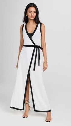 STAUD Ischia Dress | Shopbop Fitted Dress With Wrap-around Straps For Spring, Fitted White Belted Summer Dress, White Fitted Belted Summer Dress, Fitted Evening Dresses With Wrap-around Straps, Elegant Fitted Maxi Dress With Wrap-around Straps, Fitted Dress With Wrap-around Straps For Night Out, Fitted Summer Dress With Wrap-around Straps, Fitted Dress With Belt For Date Night, Elegant Fitted Maxi Dress By Staud