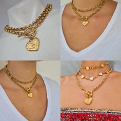 #jewelry #necklaces #chains #chainbracelet #togglenecklace #statementnecklace #tbarnecklace #vintagenecklace #togglependant #layerchain #antiquenecklace #heartpendant #chunkygoldchain #romanticnecklace #heartchoker #uniquechainchoker Chunky Chain Jewelry For Valentine's Day Gift, Valentine's Day Gift Chunky Chain Jewelry, Heart-shaped Chunky Chain Necklace For Valentine's Day, Valentine's Day Heart-shaped Chunky Chain Necklace, Chunky Chain Metal Necklace For Valentine's Day, Metal Chunky Chain Necklace For Valentine's Day, Chunky Chain Necklace For Valentine's Day Gift, Valentine's Day Chunky Chain Necklace Gift, Valentine's Day Heart Necklace With Chunky Chain