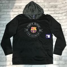 New Authentic Fc Barcelona 1899 Futbol/Soccer Club Men's Hoodie Men's Size L New With Tags No Defect Soccer Hoodies, Soccer Club, Fc Barcelona, Hoodie Sweatshirt, Hoodies Men, Barcelona, Soccer, Mens Shirts, Man Shop