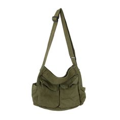 PRICES MAY VARY. [Size]: 15.7x5.9x13.3in (LxWxH). Canvas messenger bag inside: 1 main compartment (spacious enough to hold your laptop, mobile phone, umbrella, books, etc) and 1 zipper inner pocket to keep things secure. Womens crossbody bag outside: there are 2 front pockets (for keys, tissue, etc) and two side water bottle pockets. The storage space of this Large tote bag is quite roomy. Multi-pocket design allows you to separate different items and find them easily. [High Quallity]: The shoul Teen Handbags, Messenger Bags For School, Ladies Designer Handbags, Travel Bags For Women, Girls Handbags, Canvas Messenger Bag, Casual Tote, Canvas Shoulder Bag, Shoulder Tote Bag