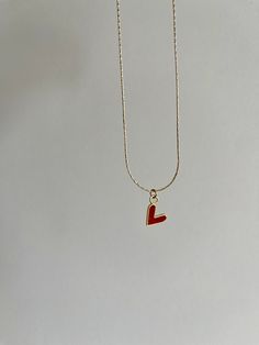 Tiny Red Heart Necklace, Heart Choker Necklace, Minimalist Heart Necklace, Vintage Heart Necklace, Heart Jewelry, Love Heart Necklace, Little Heart Necklace, Anniversary Gifts, Mothers Day Gift, Gift for Mom 🌸Check-out 25% off when you buy 2 or more items  FEATURES - Material:  The chain and intermediate apparatus are high quality gold plated brass.  - Production Time : All items are custom made to order. Our preparation time is 1-2 working days.   DIMENSIONS - Necklace Length: 16.14 inch / 41 Personalized Red Heart Cut Necklace, Dainty Red Charm Necklace For Valentine's Day, Heart-shaped Jewelry With Heart Graphic For Valentine's Day, Minimalist Heart Charm Necklace With Adjustable Chain, Dainty Heart Beads Charm Necklaces For Valentine's Day, Heart Shape Charm Necklace For Valentine's Day, Minimalist Heart Charm Necklace With Heart Beads, Minimalist Heart Beads Charm Necklace, Valentine's Day Heart Necklace With Adjustable Chain