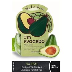 Tony Moly-I'm Avocado Sheet Beauty Face Mask-Lot Of 3-Exp 08/2026. You Get 3, Unopened Sheet Masks. Expires 08/24/2026 So You Have Quite Some Time To Use Them. **Free Gift With Ever Purchase!! Avocado Nutrition, Avocado Mask, Avocado Face Mask, Essence Water, Facial Sheet Mask, Mask Sheet, Dry Face, Tony Moly, Sheet Mask