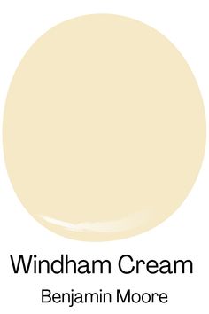 an image of a cream colored paint with the words wincham cream on it