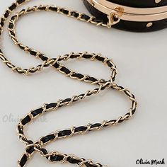 Olivia Mark - Chic Patchwork Chain Handbags for Casual Style Office Clutch With Chain Strap Crossbody, Office Crossbody Clutch With Chain Strap, Crossbody Clutch With Chain Strap For Office, Gold Shoulder Bag With Chain For Office, Gold Chain Shoulder Bag For Office, Chic Bags With Adjustable Chain, Formal Shoulder Bag With Gold Chain Link, Formal Shoulder Bag With Gold Chain, Formal Chain Link Shoulder Bag With Chain Details