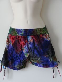 Beach bikini shorts. Hippie Beach or Pom pom or boho cotton shorts for –… Hippie Beach Shorts For Spring, Bohemian Shorts For Summer Beach Party, Bohemian Beach Shorts For Summer, Bohemian Style Short Bottoms For Beach Party, Bohemian Style Shorts For Beach Party, Bohemian Short Summer Bottoms, Multicolor Beachy Bottoms For Festival, Casual Shorts For Beach Season Festivals, Bohemian Bottoms For Summer Beach Party