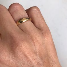 Stacking ring , Open gold ring , Gold delicate ring ,  Adjustable ring , Minimalist ring , Dainty ri Dainty Signet Ring With Simple Design For Anniversary, Oval Jewelry With Simple Design For Everyday, Elegant Stackable Dome Ring As Gift, Oval Simple Design Jewelry For Everyday, Everyday Simple Stackable Rings In Recycled Gold, Handmade Dainty 14k Gold Rings, Dainty Signet Ring With Simple Design For Wedding, Dainty Handmade 14k Gold Rings, Dainty Open Signet Ring For Promise