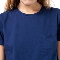 Everlane - The Box Cut Tee $15 Everlane Summer Short Sleeve Tops, Everlane Casual Relaxed Fit Shirt, Everlane Button-up Top, Everlane Casual Short Sleeve T-shirt, Navy Cotton Everyday T-shirt, Cut Tees, Pocket Tee, Most Beautiful, Sweatshirts