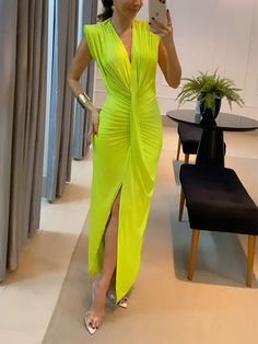 Plain Elegant Tight Sleeveless Maxi Dress Dress Name, Cato Fashion, Abstract Dress, Jumpsuit Elegant, Summer Soiree, High Waist Dress, Streamlined Design, That Dress, Maxi Dress Wedding