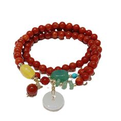 Style: Ethnic Style Material: Agate Color: 271-Three Circles Southern Red Agate Fashion Element: Ethnic, Retro Red Agate Adjustable Beaded Bracelets, Adjustable Red Agate Crystal Bracelet, Adjustable Red Agate Beaded Bracelets, Adjustable Red Agate Beaded Bracelet, Red Agate Jewelry With 108 Beads, Red Carnelian Beaded Bracelets With Gemstone Beads, Red Agate Gemstone Beaded Bracelets, Red Spiritual Beaded Bracelets With Natural Stones, Red Agate Bracelets With Gemstone Beads