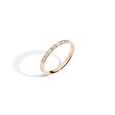 Baguette Half Horizontal Eternity Ring 14K 18K Yellow Gold First Diamond Baguette Ring, We Are Golden, Diamond Baguette, Engagement Ring Ideas, Baguette Diamond Rings, Baguette Ring, Baguette Diamonds, Rise And Shine, Birthstone Bracelets