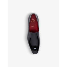 Find CHRISTIAN LOUBOUTIN Dandy Chick Patent-leather Loafers Eur 40.5 / 6.5 Uk on Editorialist. 100% leatherMade in ItalyTake half size upProduct care - The red lacquer of the soles wears out with use. This is not a manufacturing defect; it is simply normal wear and tear. Christian Louboutin strongly recommends that its customers consult a professional in leather care or a shoemaker for specific care advice. In order to keep your shoes in good condition, the following leather care is recommended: Formal Slip-on Loafers With Red Sole, Classic Business Loafers With Red Sole, Classic Loafers With Red Sole For Business, Luxury Loafers With Red Sole For Work, Designer Slip-on Dress Shoes For Formal Occasions, Luxury Loafers With Red Sole For Business, Luxury Slip-on Loafers With Red Sole, Luxury Business Loafers With Red Sole, Classic Loafers With Red Sole And Plain Toe