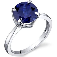 An ode to Mother Nature Experience the blue of a clear sky just minutes after sundown. This versatile ring features a round shape Peora created Blue Sapphire gemstone in .925 sterling silver. Responsibly sourced in every sense, our created Blue Sapphire gemstones are physically, chemically, and optically identical to their natural counterparts. We're big fans of eco-luxury. Handcrafted in pure .925 sterling silver goodness, this ring has been carefully coated in an elegant rhodium finish. Our artisans are expertly trained in this process which fortifies the ring's strength, shine and brilliance. Looking for a special jewelry gift for someone special? Our concierge stylists are here to help with all of your jewelry questions. Each purchase comes beautifully packed in one of our signature gi London Blue Topaz Jewelry, Five Golden Rings, Jewelry Questions, Classic Solitaire Ring, Smaragd Ring, Fashion Rings Silver, Sapphire Solitaire Ring, Blue Topaz Jewelry, Sapphire Solitaire