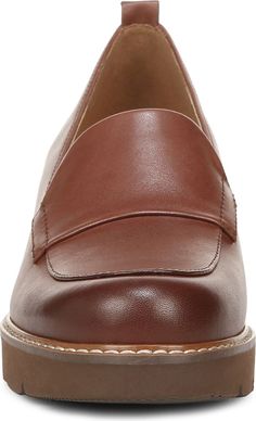 Naturalizer Darry Leather Loafer (Women) | Nordstrom Modern Slip-on Oxfords For Fall, Modern Brown Platform Loafers With Leather Sole, Medium Width Slip-on Platform Loafers For Work, Trendy Leather Platform Loafers For Business, Synthetic Oxfords For Business In Fall, Slip-on Synthetic Platform Loafers For Work, Classic Brown Platform Loafers With Lug Sole, Classic Platform Loafers With Chunky Platform For Work, Classic Chunky Platform Loafers For Work