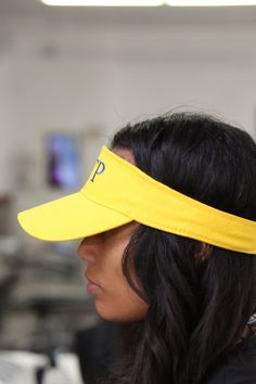 With unique designs you won't find anywhere else, our caps are the quality type that are designed with a thicker woven fabric. Not those flimsy weak ones that lose shape. Premium inner soft sweatband. 100% stitched embroidered design. Curved brim. Dry clean only. Comes in: Velcroback. Perfect for those SOPHISTICATED ladies who know the joys of hitting a round of golf, the feel of a freshly cut putting green and aspires for that hole-in-one. Trendy Adjustable Visor Snapback Hat, Adjustable Visor For Streetwear, Adjustable Visor Cap For Streetwear, Yellow Adjustable Visor Dad Hat, Adjustable Yellow Dad Hat Visor, Adjustable Trucker Hat With Embroidered Logo And Visor, Trendy Visor Hats For Sports Events, Casual Baseball Cap With Sweatband, Adjustable Casual Visor For Streetwear