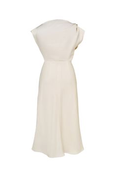 Expertly crafted with a sheath silhouette and an asymmetric neckline, this dress exudes elegance and sophistication. The unique neckline adds a touch of modernity to this classic dress, making it a must-have for any special occasion. Made with quality taffeta material for a luxurious feel. Padded Hangers, Dresses Xxl, Office Attire, Classic Dress, Special Features, Light Beige, Designer Collection, Cap Sleeves, Sleeve Styles