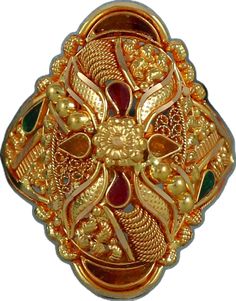 Festive 22k Gold Ring Gift, Traditional 22k Gold Ring As Gift, Traditional 22k Gold Ring Gift, Gold Temple Jewelry Ring, Yellow Gold Meenakari Ring, 22k Gold Jewelry For Marriage, Yellow Gold Meenakari Ring Jewelry, Oval Temple Jewelry For Gifts, Festive 22k Gold Ring As Gift