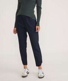 Allison Pant – Marine Layer A Dolphin, Marine Layer, Floral Pants, Modern Outfits, Cropped Pants, Trousers Women, Black Pants, Extra Large, Outfit Inspirations