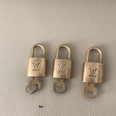 Louis Vuitton padlock and key $45 each Still in good condition, all been polished Louis Vuitton Accessories Key & Card Holders Lv Key Pouch, Chanel Mini Bag, Louis Vuitton Key Holder, Louis Vuitton Mini Pochette, Louis Vuitton Key Pouch, Louis Vuitton Papillon, Louis Vuitton Multicolor, Louis Vuitton Vernis, Chanel Mini