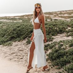 The Black Cover-Up Maxi Skirt is a must-have for effortless beach style. Its flowing silhouette and versatile design make it perfect for layering over your favorite swimsuit. Add a touch of allure to your beach look with our Ruched Waist Split Hem Sarong! The ruched waist and split hem design bring a hint of sophistication to this versatile beach accessory for a chic and stylish layer that effortlessly evokes beach-ready elegance. Product code: CAA07D4A001AA/CAA07D4A001CC Black Cover Up, Beach Ready, Black Cover, Printed Swim, Collars For Women, Beach Accessories, Beach Look, Knitting Women, Sleeveless Maxi Dress