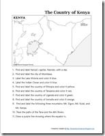 On Safari in Kenya ~ Our Lesson Plans Homeschool Geography, Homeschool ...