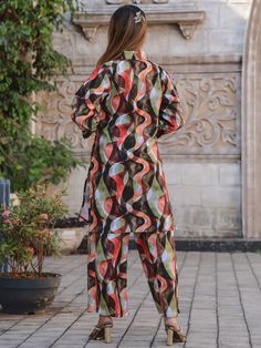 Introducing the stunning "alluring multi-color printed cotton event wear top palazzo co-ord set" from Ethnic Plus! This beautiful set includes a multi-color cotton material top with intricate digital printed work, paired with a matching palazzo featuring the same digital print. Fully stitched and available in sizes S to XXL, this co-ord set is perfect for festivals and events where you want to make a style statement.
This set includes its vibrant multi-color design, high-quality cotton material, Festive Multicolor Printed Kurta, Bohemian Printed Palazzo Set For Festive Season, Bohemian Printed Palazzo Set For Festive Occasions, Bohemian Multicolor Palazzo Set With Straight Kurta, Bohemian Printed Palazzo Set For Festivals, Multicolor Printed Sharara, Multicolor Bohemian Sharara For Spring, Spring Multicolor Printed Motif Pant Set, Spring Multicolor Pant Set With Printed Motifs