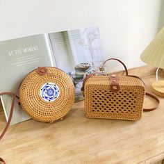 Wicker Woven Basket Bag Rattan Women Handbag Beach Straw Tote Crossbody Bag Boho This woven bag is made of natural rattan and is hand woven for durability. Popular elements: weaving Occasion: daily, leisure, shopping, travel  Package include:  1x Straw Crossbody Bag Note： Please allow 0.5-1 cm to be different due to manual measurement. Thank you for your understanding. Vine products may have some irregular shapes, burrs, and color differences due to manual weaving. If you mind, please purchase them with caution. Newly produced rattan products are mostly light yellow, and the color will gradually darken over time. This is a characteristic of the material. Please be aware before purchasing. About us If you have any questions, Please feel free to contact us by eBay message, We will reply to y Beach Straw Shoulder Bag With Mobile Phone Pocket, Handheld Straw Bag For Beach With Mobile Phone Holder, Handheld Straw Mobile Phone Bag For Beach, Summer Straw Beach Bag With Phone Holder, Brown Crossbody Straw Bag With Bamboo Handle, Brown Straw Bag For Beach Season Picnic, Brown Straw Bag For Picnics And Beach Season, Brown Straw Bag For Picnic And Beach Season, Rectangular Straw Bag With Mobile Phone Bag For Vacation