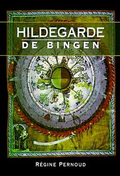 a book cover with the title'hildegarde de bingen'on it