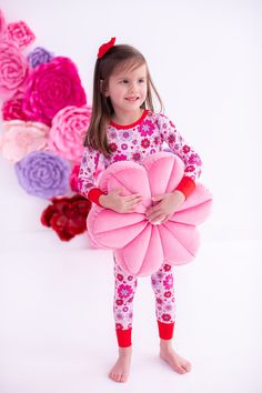 These pajamas are a perfect combination of comfort and style! Crafted from a blend of bamboo viscose and spandex fabric, they provide a soft and snug fit, while their adorable prints are sure to make them a sleepwear favorite. The breathable fabric keeps little ones comfy all night long. MATERIAL/FEATURES: -95% viscose from bamboo, 5% spandex -made from bamboo viscose not treated with any harsh chemicals -tagless for added comfort -buttery soft and great for sensitive skin **Colors may vary slightly from how they appear on your computer or smartphone screen** SIZING/FIT: -true to size and meant to be worn snug-fitting -size up when between sizes or for room to grow -models are wearing sizes 18-24M, 4T, and 6T -Please see size chart for sizing info. WASH/CARE INSTRUCTIONS: -machine wash col Skin Colors, Skin Color, Spandex Fabric, Snug Fit, Breathable Fabric, To Grow, Sensitive Skin, Care Instructions, Pajamas