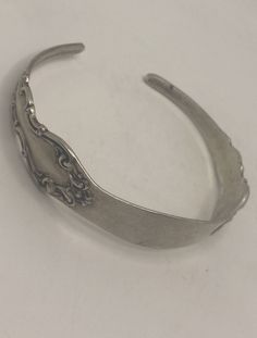 Vintage Bangle Spoon Bracelet 925 Sterling Silver Tarnished with age and has wear as shown Fits a small to average wrist All jewelry is shipped free in the US in a nice gift box. Check out our over a THOUSAND great reviews Engraving is $4 per letter and is not always perfect depending on the piece. It can take a few days if the jeweler is busy. This is payable to Paypal Judithsltd@gmail.com Elegant Stamped Cuff Bracelet, Elegant Adjustable Stamped Cuff Bracelet, Antique Stamped 925 Bracelets For Anniversary, Classic Stamped Adjustable Cuff Bracelet, Heirloom Silver Engraved Bracelets, Elegant Adjustable Stamped Sterling Silver Bracelet, Classic Sterling Silver Bracelets Nickel Free, Classic Sterling Silver Bracelet Nickel Free, Nickel Free Sterling Silver Classic Bangle