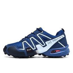 New Large Size Outdoor Mountaineering Shoes Men's Shoes Breathable Shock Absorption Sports Hiki Durable Sporty Low-top Sneakers, Breathable Running Shoes For Hiking, Breathable Hiking Running Shoes With Round Toe, Wear-resistant Low-top Running Shoes For Jogging, Breathable Sneakers For Outdoor, Breathable Lace-up Running Shoes For Outdoor, Lace-up Running Shoes For Hiking With Shock Absorption, Dynamic Wear-resistant Running Sneakers, Dynamic Wear-resistant Sneakers For Running