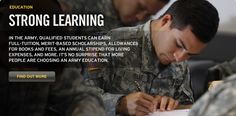 Army benefits Military Personnel, College Students