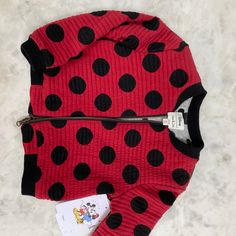 Absolutely The Cutest! Nwt! Sweater Jacket, The Cutest, Kids Shirts, Sweater Top, Shirts Tops, Kids Shop, Fashion Inspo, Black And Red, Red