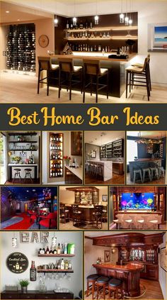 the best home bar ideas for any type of room in your house or business,