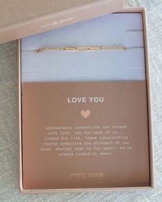 Save 10%, purchase 2+ items with code: LINKED10 Save 15%, purchase 4+ items with code: LINKED15 Save 20%, purchase 6+ items with code: LINKED20 LOVE YOU BRACELET * LOVE YOU GIFT * each bracelet sold separately. unbreakable connections are forged with love. one for each of us... linked for life. these interlocking charms symbolize the strength of our bond. whether near or far apart, we're always linked at heart. this is the chic love you bracelet you've been looking for! choose two links for you Personalized Chain Bracelet As Gift, Personalized Chain Bracelet Gift, Trendy Personalized Chain Bracelet As A Gift, Trendy Personalized Chain Bracelet For Gift, Trendy Personalized Chain Bracelet Gift, Personalized Rose Gold Chain Bracelet As Gift, Personalized Rose Gold Chain Bracelet For Gift, Dainty Chain Bracelet As Gift, Minimalist Bracelet For Mother's Day